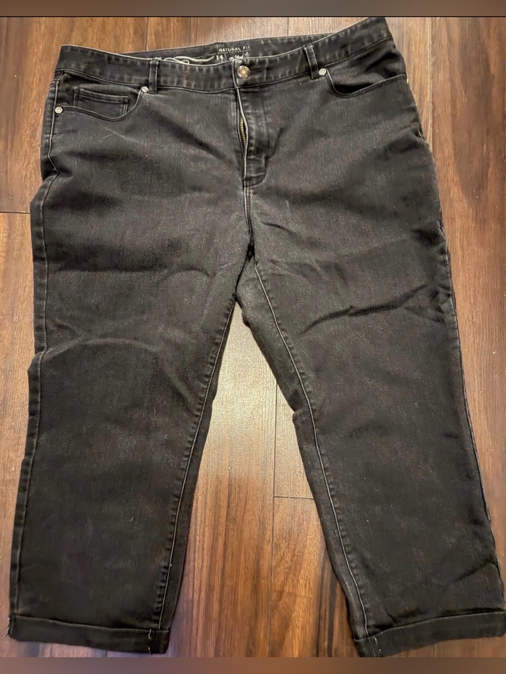 Coldwater Creek Black Cropped Women's Pants